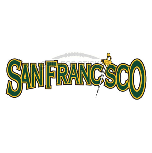 Homemade San Francisco Dons Iron-on Transfers (Wall Stickers)NO.6125